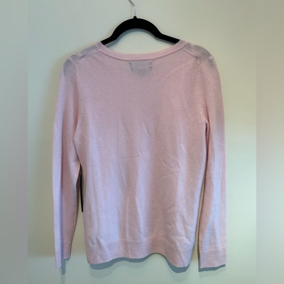 NWT Pink Tahari Cashmere Pullover - Picture 4 of 4